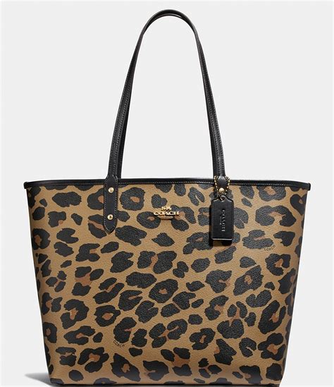 bolsa coach animal print